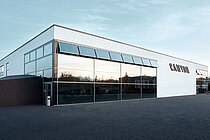 Teil vom Canyon-Hauptsitz in Koblenz.