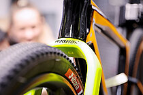 Detailansicht des 32-Zoll-Konzeptbikes von Raymon Bicycles.