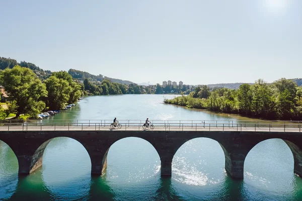 Brücke über die Aare in Bern.