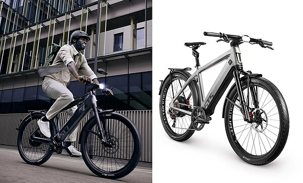 USD-Federgabeln an Modellen von Stromer.