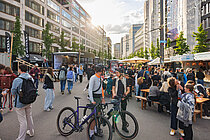 Cycle Week: Stimmungsbild aus der Europaallee.