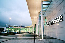 Eingang der Koelnmesse.