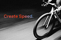 BMC-Poster mit Slogan «Create Speed».