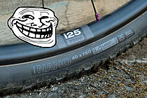 Felgen und Reifen der Dimension 750d von WTB.