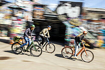 E-Bikes von EGO Movement im Einsatz.