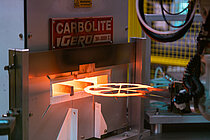 Fertigung vom Bremsscheiben bei Hope Tech.