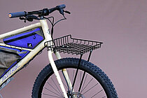 Front-Träger und Rahmentasche von Cycles Manivelle.