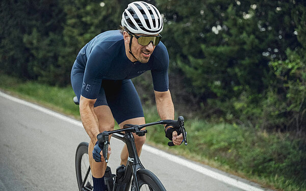 Fabian Cancellara in seiner eigenen Gorewear-Kollektion.