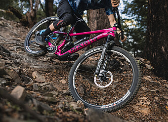 Das Alpine Trail von Marin Bikes in Aktion.