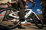 Actionbild vom Stromer ST2 in Kurve.