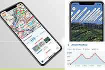 die schweizer app swisstopo bietet jetzt auch tourenplanung für velos und mountainbikes an