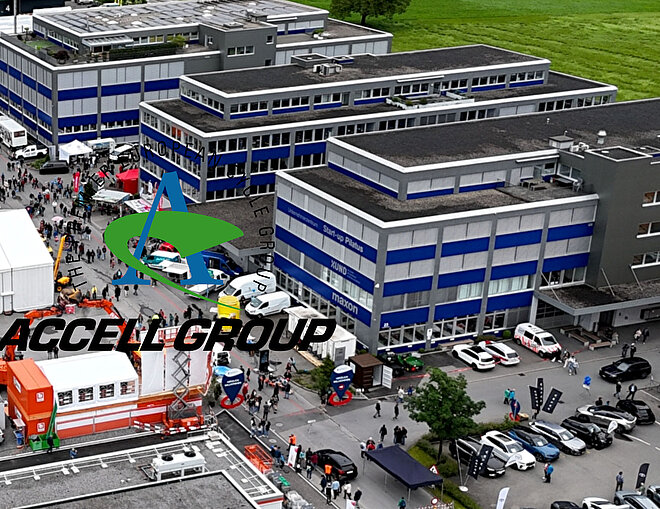 Gewerbeliegenschaft mit Sitz von Accell Suisse in Alpnach Dorf.