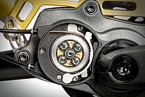 Blick in die «Shift:R Allroad»-Schaltbox von Tout Terrain.
