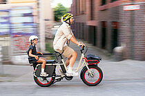 «RemiDemi XL» von Benno Bikes im Einsatz.
