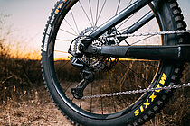 Shimanos mechanische XT-M8200 im Einsatz.