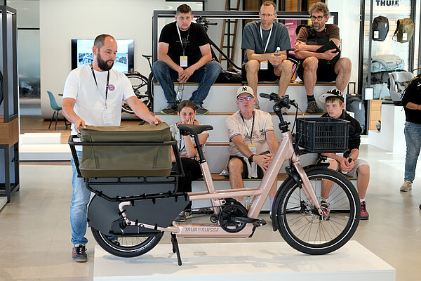 «Gondola»-Longtail von Tour de Suisse und Head of Product Management Ramon Hegi.