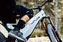Hauptrahmen vom E-Mountainbike von Honda.